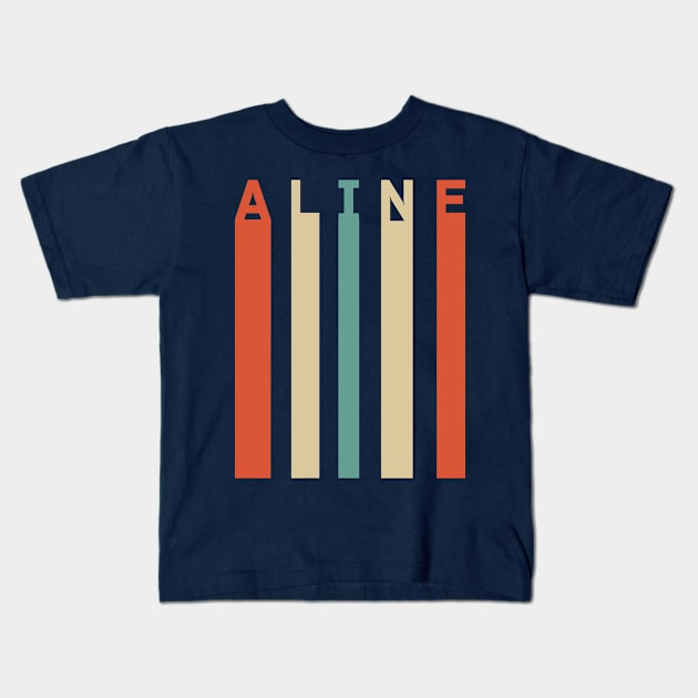 A line Kids T-Shirt by Mako Design 